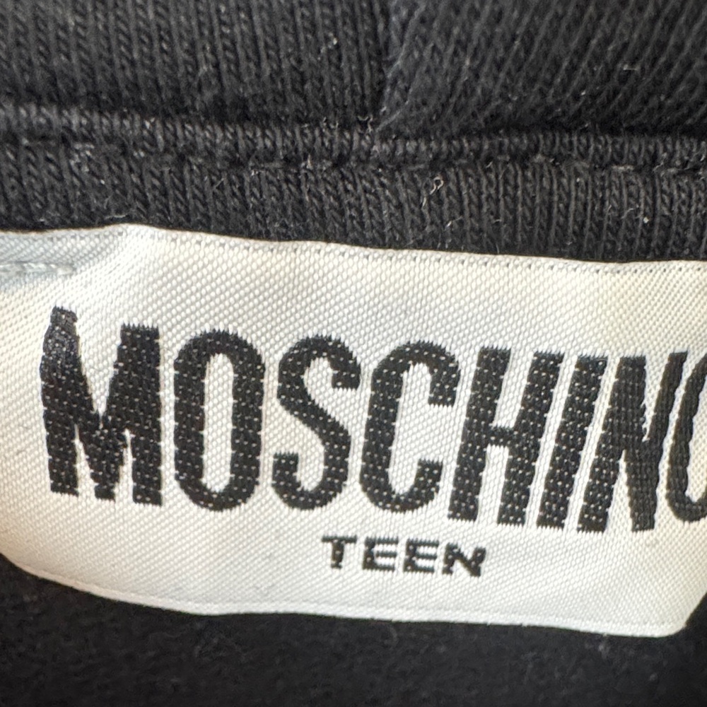 Moschino Black Hoodie with Teddy Bear and Guitar - Picture 2 of 5